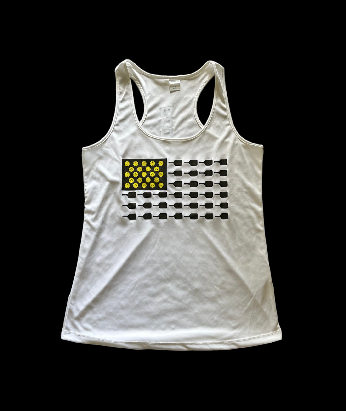 Women's Pickleball Flag Tank Top