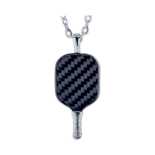 Carbon Fiber Paddle Pendant w/ White Handle