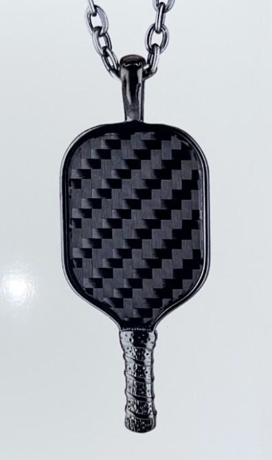 Carbon Fiber Paddle Pendant w/ Black Handle